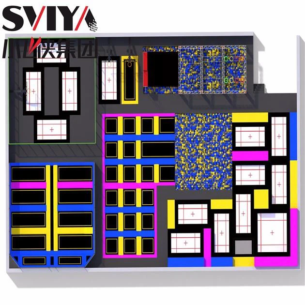 Trampoline Park For Commercial